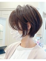 ブロン(BLANC)&nbsp;大人ショートヘア/ショートボブ/30代40代50代ヘアスタイル