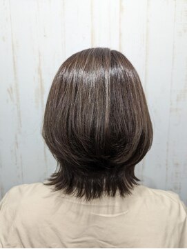 アトリエMAI 北千住 ★脱白髪染め+グレージュカラー=若見え◎