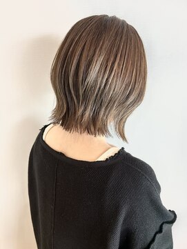 ヘアデザイン アンジェロカフェ(Hair Design Angelo cafe) 切りっぱなしレイヤーボブ