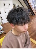 メンズツイストスパイラルパーマ