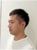 【40代メンズ　ツーブロックショート】air銀座タワー　藤本麻衣