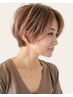 カット+白髪ぼかしハイライト(フル)+髪質改善ヘアエステ[銀座駅/白髪ぼかし]