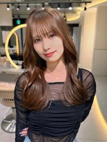 ロンドメリア 天神大名店(Lond Melia) デザインカラー/レイヤーカット/ウェットヘア/オリーブベージュ/