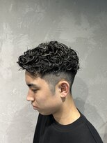 リュウギ(Ryugi)&nbsp;オールバックパーマ