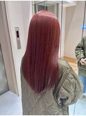 ブリーチなし ダブルカラー 髪質改善 イメチェン レイヤーカット