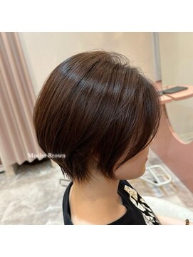 フラワーズ(Flowers) くびれショート　ブラウン　20代　30代  40代　50代　横須賀中央