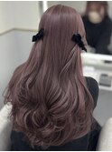 ブリーチ必須ガーリーピンク
