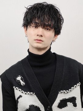 オーシャントーキョー 原宿(OCEAN TOKYO) 波巻きパーマメンズスパイラルパーマツーブロック