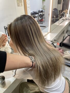 ブレンド 渋谷(BLend) フェミニンロング似合わせカットウェーブミディアム