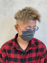 ルースト 西院店(ROOST)&nbsp;パイルツイスト×ブロンドベージュ