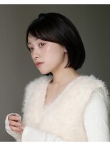 ガーデン オオタカノモリ(garden otakanomori)&nbsp;20代30代40代大人可愛い簡単内巻きボブ×透明感暗髪