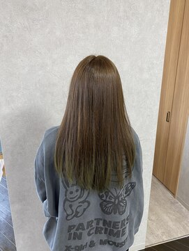 ディルガ リンク(Dilga LINK) ブリーチなし透明感オリーブカラー