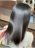 美髪矯正　髪質改善ストレート　西区美容室