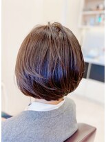 クール ヘアー ギャラリー 神明町店(COOL Hair gallery)&nbsp;大人の美フォルムショートボブ　40代