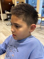 クラップス 横須賀中央店(CLAPS) キッズカットフェードメンズマッシュショートメンズパーマ