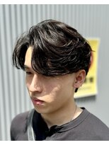 バース 梅田中崎町店(BIRTH)&nbsp;ニュアンスパーマフェザーパーマセンターパートワンカールパーマ