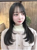 透明感カラー/髪質改善/縮毛矯正/韓国風レイヤーカット