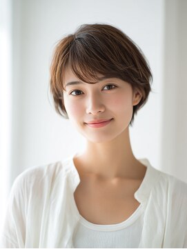 ニスル 上尾店(NISURU) 似合わせカット/大人ガーリー/ダークアッシュ/着物/上尾/上尾駅