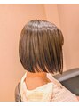 サンテリア(Sunteria)&nbsp;初めての縮毛矯正ダメージレス、ハンドブローでキマる仕上げ