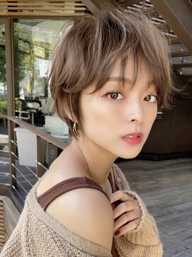 ラフ 立川(Laff) 【志賀永遠】ショート/顔まわり/丸み/マッシュ/縮毛矯正/立川