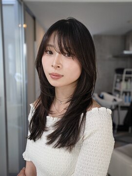 ホロン 池袋(HOLON) 池袋美容室HOLON【セミロングレイヤーカット】