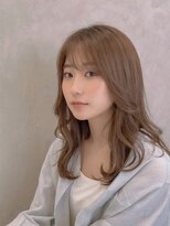 アース 市川店(HAIR & MAKE EARTH)&nbsp;夏◎20代30代韓国風髪質改善艶感ミディ