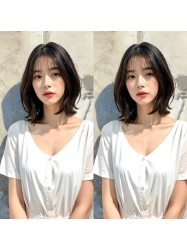 ウィールール 栄町店(WE RULE) ミディアムレイヤーボブ