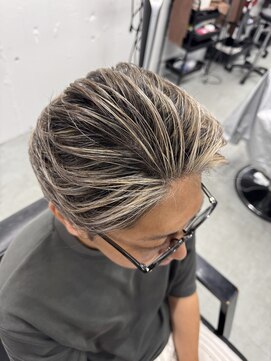 メンズ ラピス(Men's Lapis) メンズバレイヤージュ　メンズメッシュ