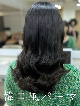 アミー 銀座(Ammy) #韓国風パーマ #コテ巻き風パーマ #ロングパーマ #パーマ