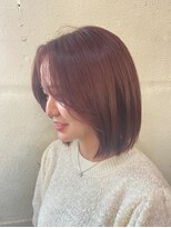 ボアップ 難波店(boappu)&nbsp;#プルエクステ#エクステ#ボブ#ブラウン#カラー