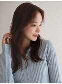 ふんわりロングレイヤー[湘南台/髪質改善/縮毛矯正/白髪ぼかし]