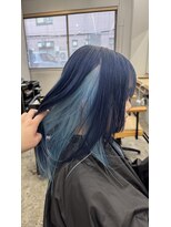 リベロ 柏(Libero)&nbsp;2トーン ネイビーブルー&アクアブルー