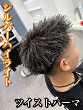 ルースト 心斎橋店(ROOST) MEN’S HAIR/波巻ツイストスパイラル/フェザーパーマ/大阪