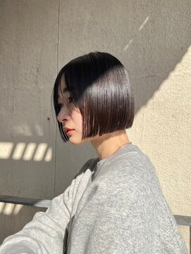 シーン(SCENE) [天神今泉/クラゲヘアー/小顔に見せるヘア/ココアベージュ]