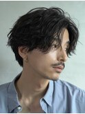 渋谷ツイスパ緩めツイストスパイラルパーマッシュウルフカット◆