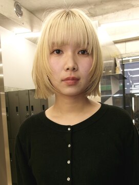 ミース(MIES) ボブ/顔周りレイヤー／なんば/担当者平井