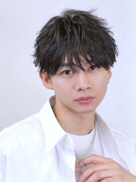 リップス 池袋(LIPPS) 無造作ラウンドマッシュ