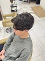 アース オーセンティック 松山銀天街店(EARTH Autentic) フェザーパーマ!毛流れ、動きのあるカール感大人気です!