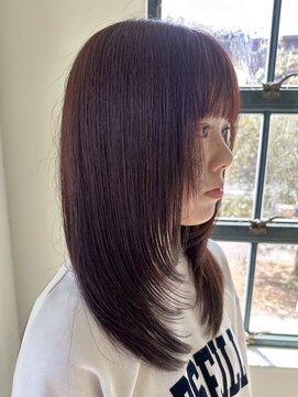 エクファ ヘア シェリル 草津 南草津店(ex-fa hair cherir) 着物ヘア/大人ガーリー/ダークアッシュ/似合わせカット/南草津