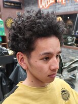 フォーコーナーズカットショップスリーセント 栄(FourCornersCutShop 3/cent)&nbsp;仏陀パーマ/仏陀アフロ/ソフトアフロ
