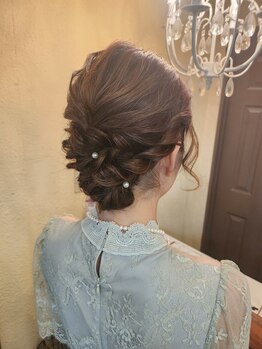 マジックマッシュ(Magic Mush)の写真/【梅田駅近く/夜22時まで受付OK】ヘアセット￥1800♪ペア割￥1600×2名様♪結婚式やイベント、パーティーも☆