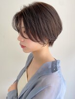 トゥーナ 表参道(tona) 大人ショート・ショートボブ・グレージュ、脱白髪染め☆
