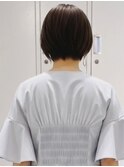 軽やか大人ボブ／能勢電鉄絹延橋