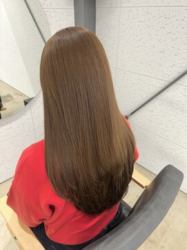 ビーヒアナウ N゜03 金沢駅西店(BE HERE NOW) ブリーチなし/ミルクティーベージュ