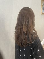 リノ カルバリ(Lino Calbari)&nbsp;ロングレイヤー×ヘーゼルベージュ