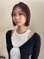メル ヨコハマ(MeL)&nbsp;ボブレイヤーカット顔周りレイヤーウルフハッシュカットシャギー