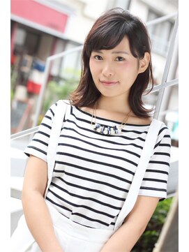 モッズ ヘア 上大岡店(mod's hair) 伸ばしかけ鎖骨ミディアムスタイル【CHRYSSIE 1997S/S】