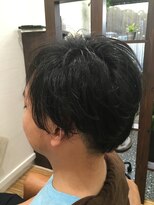 カナオア ヘアーデザイン(kanaoa hair design)&nbsp;メンズちょい長めのショート