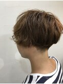 【ALIUS 池袋 小川真一】イエローアッシュショートマッシュ