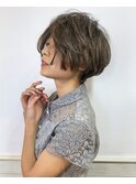 【THiRD浅野】前髪長めの小顔ハンサムワンサイドショート